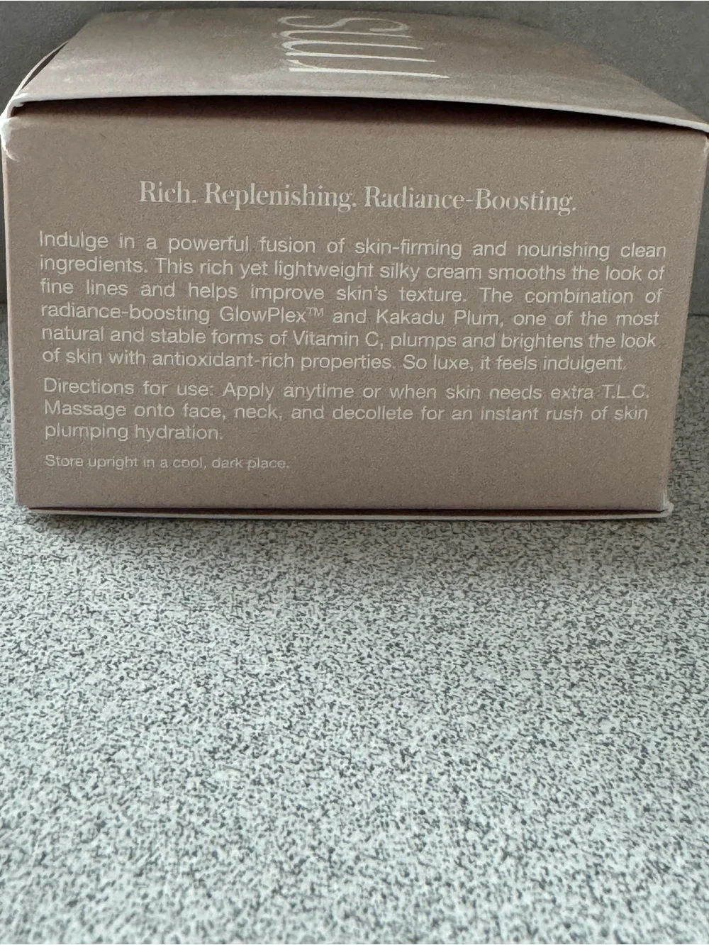 RMS Beauty details what